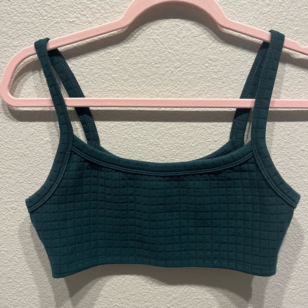 Coord set crop top and sweat shorts